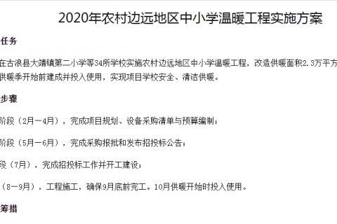 2020年甘肅大力推動農(nóng)村邊遠地區(qū)中小學溫暖工程，空氣能熱泵成首選！